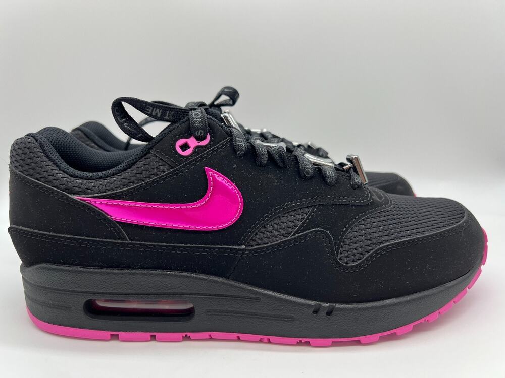 Nike Air Max 1 PRM Valentines Day Black Playfull Pink HV2302-001 Men's Size 10